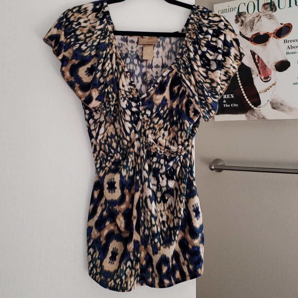 Miss Tina by Tina Knowles Blouse Size L